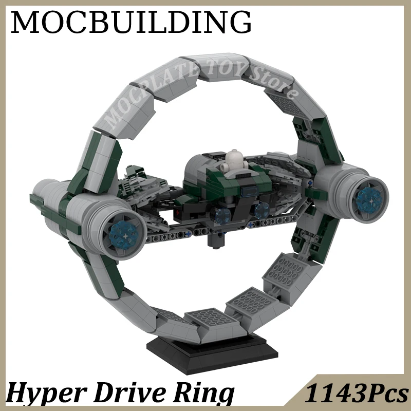 

1143Pcs Hyper Drive Ring Fighter MOC Building Block Bricks Toys for Kids Birthday Gift