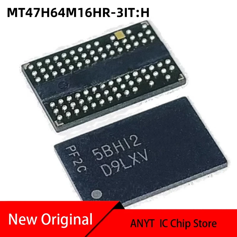 New 10Pcs/LOT   MT47H64M16HR-3IT:H     MT47H64M16HR-3IT    MT47H64M16HR   MT47H64  D9LXV