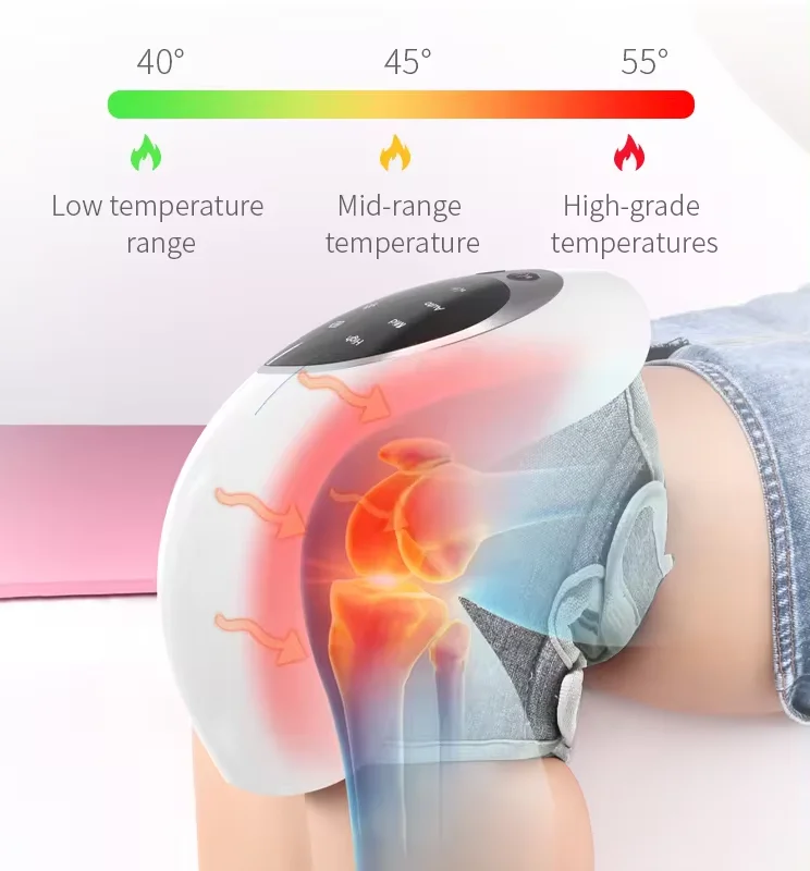 Phenitech New Knee Massager  Infrared Laser Knee Massager with LED Touch Screen and Ergonomic design