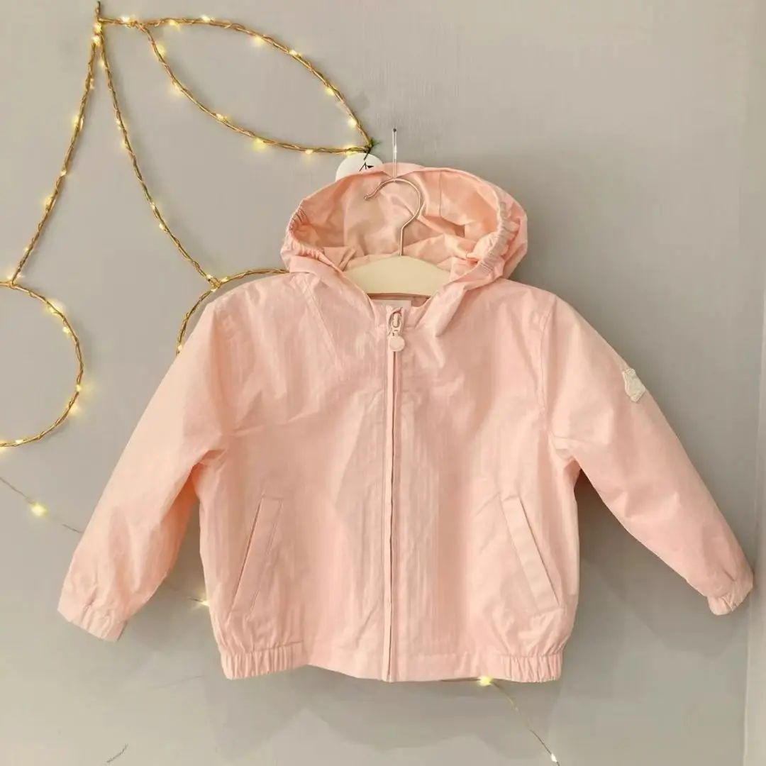 kids jacket 2025 new spring summer girls cute Windproof and rainproof jacket outwear coat clothing