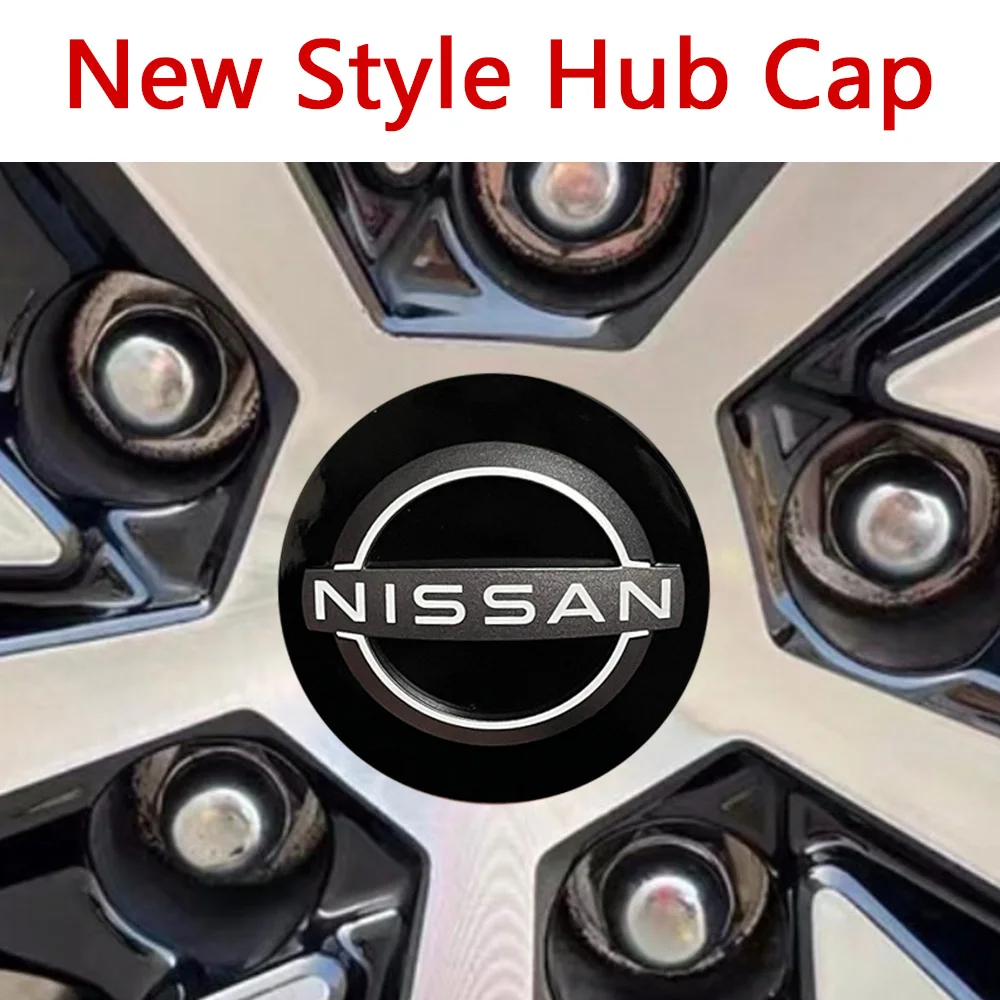 New Style Wheel Center Caps Logo Dust-Proof Emblem Accessories 63mm 54mm 51mm For Nissan NAVARA Qashqai X-Trail JUKE Sentra