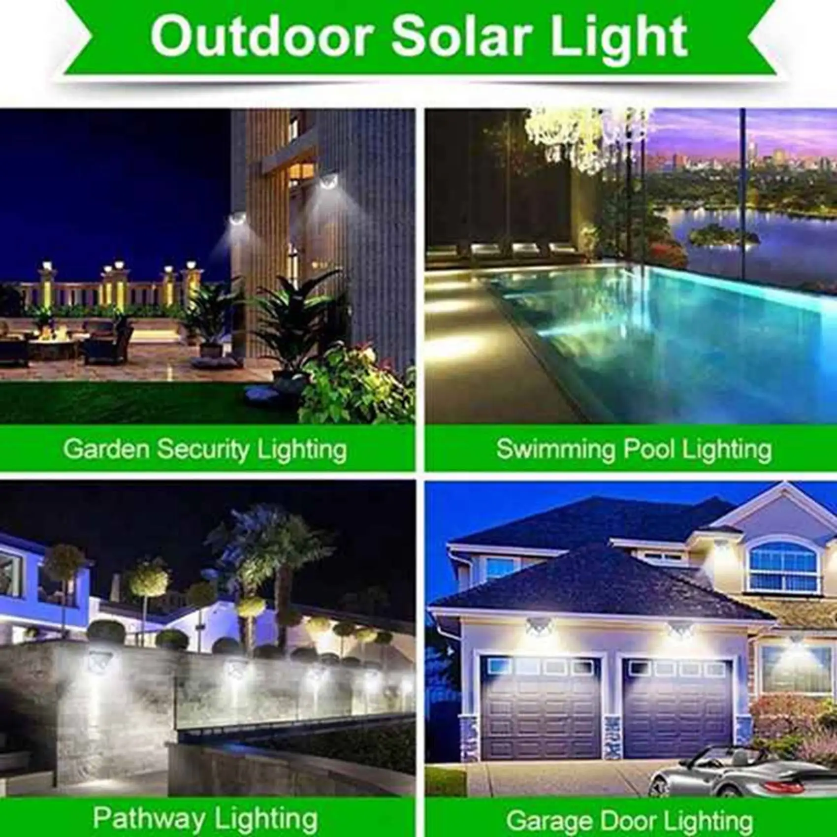 【allowance】3x-100-led-cob-waterproof-ip65-super-bright-solar-motion-sensor-light-wall-light-garden-outdoor-high-brightness-light