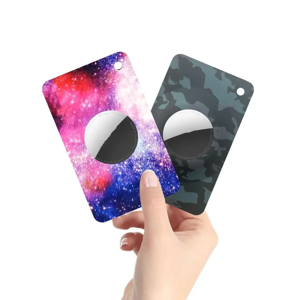 

Anti-lost Protective Cover Anti-Scratch Anti-slip Wallet Card Holder TPU Ultra Thin Card Tracker Case for AirTag Outdoor