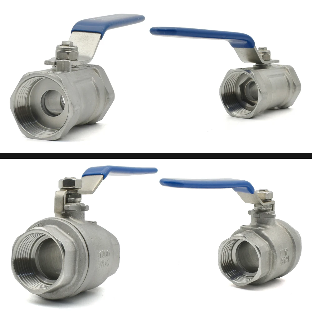 1/4 "3/4" 3/4 "1" 1-1/2 "1-1/2" 2 "bspts304 ss316l Sanitär kugel hahn aus Edelstahl direkt durch Typ – Detail 5