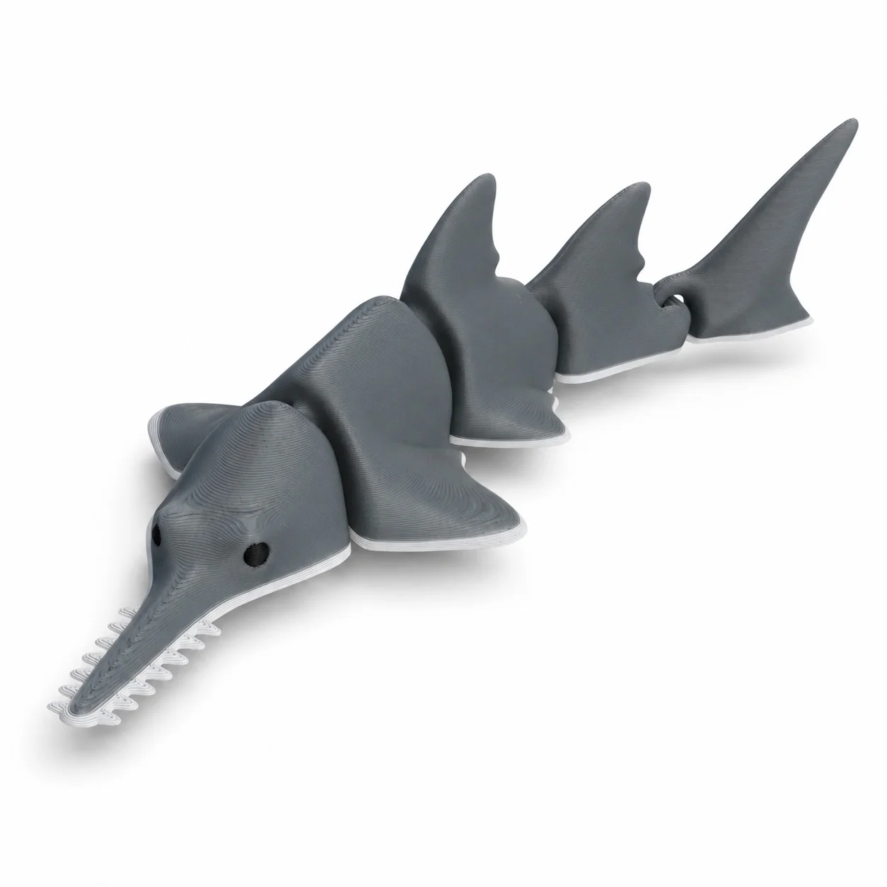 3D-Gedruckter Kleiner Beweglicher Tierfiguren-Simulations-Hai, Killerwal-Ornament als Heimdekoration, Perfektes Geschenk für Freunde und Familie – Detail 11