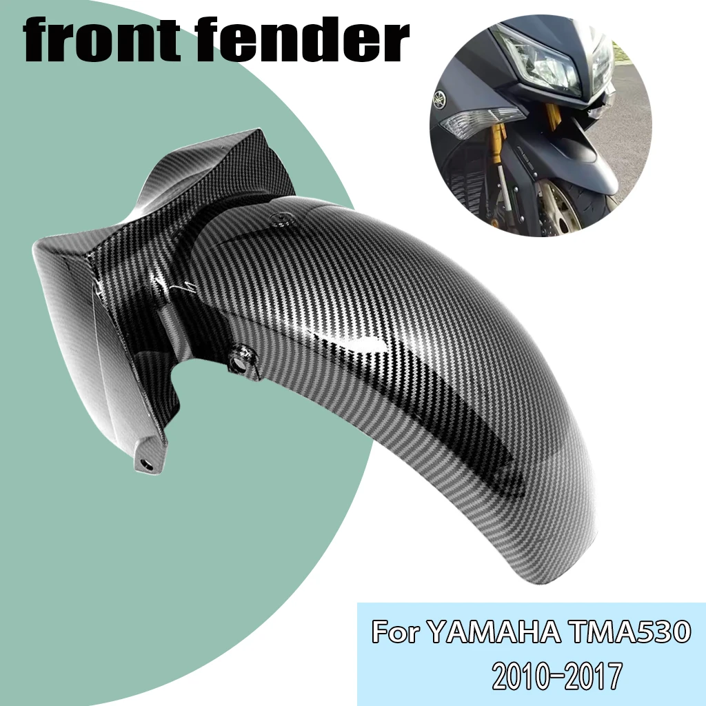 

Motocycle Front Tire Wheel Fender For Yamaha TMAX 530 TMAX530 2010-2017 TMAX560 2020 ABS Carbon Paint Splash Guard Mudguard