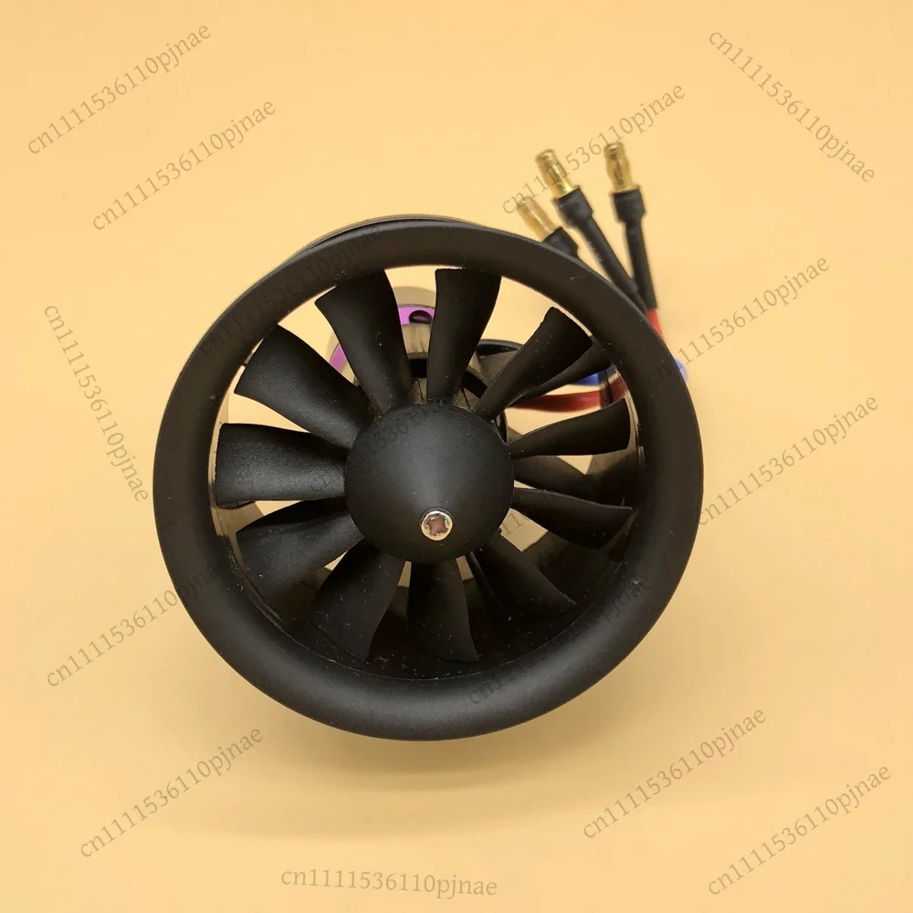 50mm 11 Blades EDF Ducted Fan 4S 2627-4300KV / 3S 2627-4900KV Motor for RC Jet Airplane