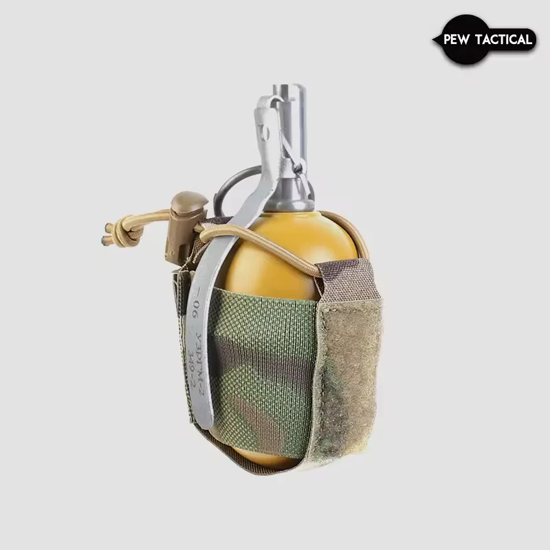 PewTac Tactical M67 Rgd-5 Model Pouch Molle Airsoft Hunting Paintball Grenade Pouch For Single Only Bag CS Accessories