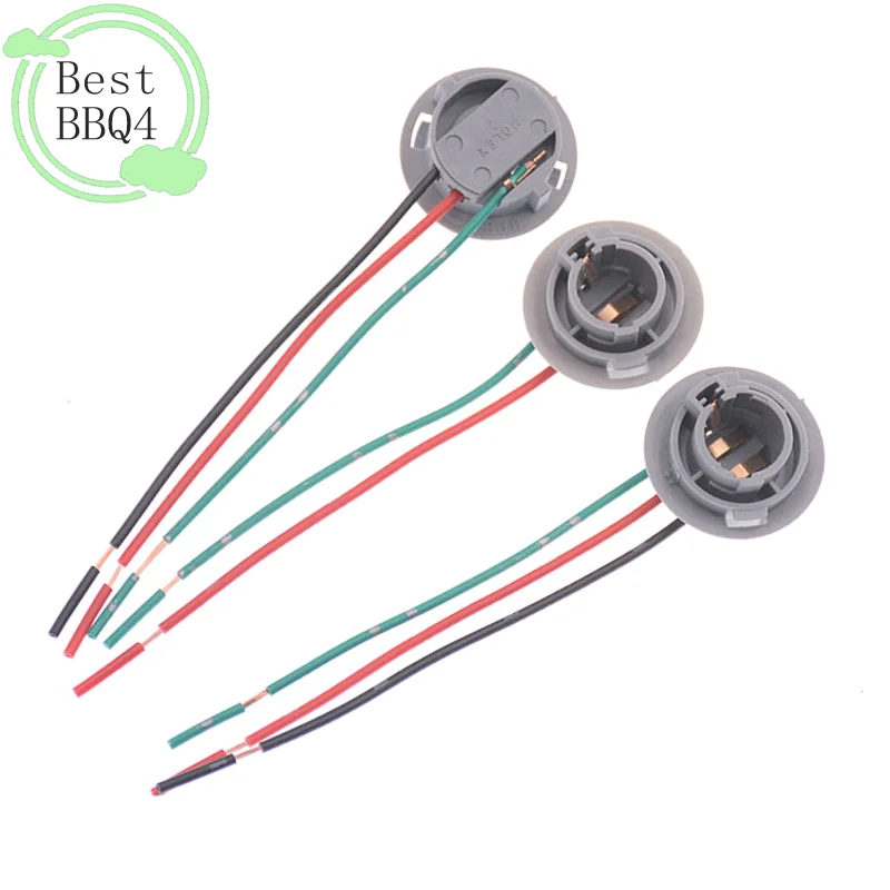 (BBQ4)1PC Car Lamp Lights Bulb Socket 1156 1157 BA15S BAY15D Brake Light Adapter Bulbs Socket Car Socket