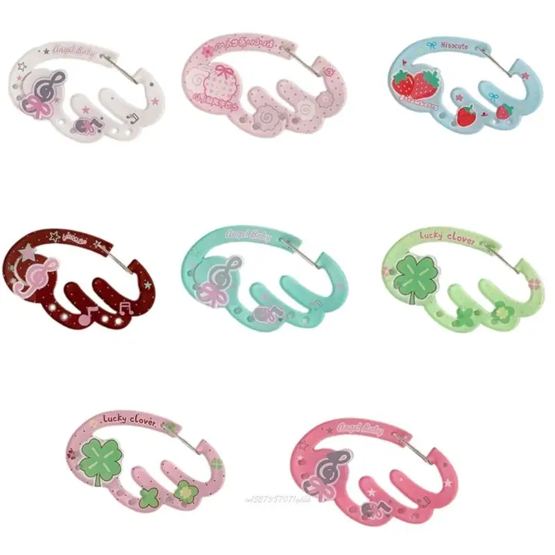 

X5XA Многоцелевой зажим для украшения крыла, безопасный карабин для брелоков для рюкзаков