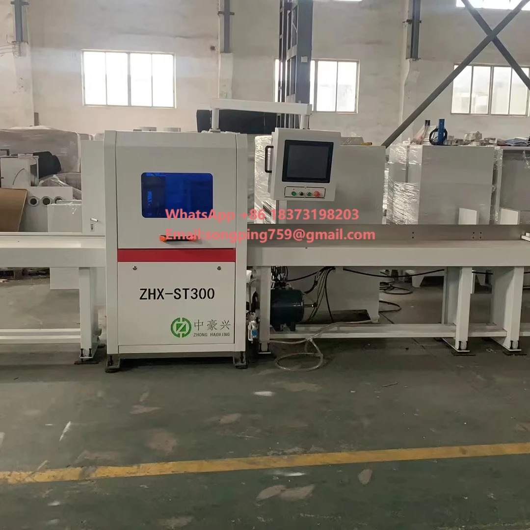 

Round Log Panel Saw Cross Cut Off Timber Sawing ST300 Optimizing