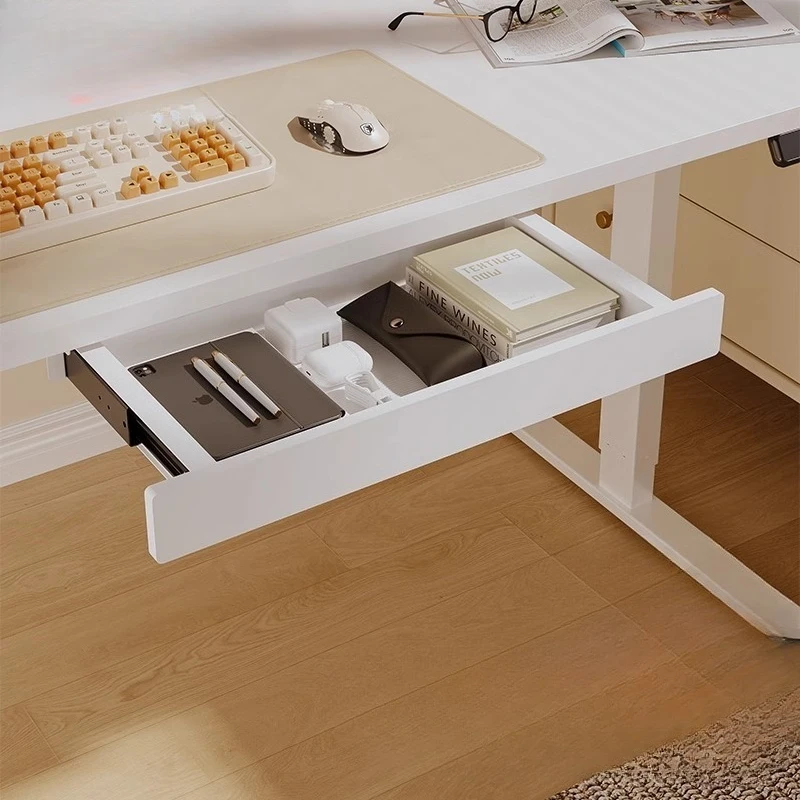 

Under Desk Organizer Drawer for Desk Concealed Office Storage Computer Desk Accessory for Supplies Workspace Stationery Storage