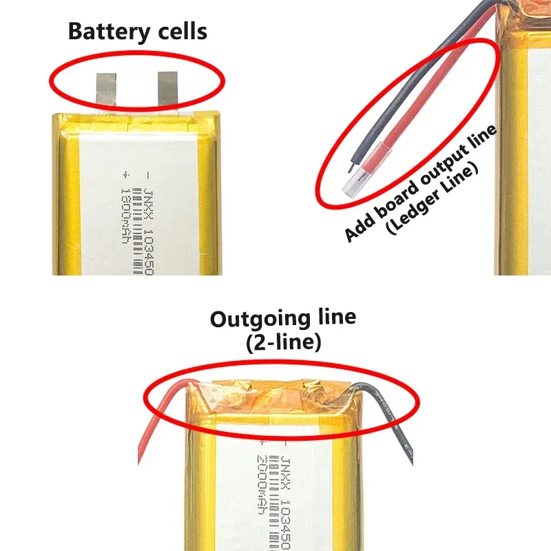 แบตเตอรี่ลิเธียมโพลิเมอร์ความจุขนาดใหญ่606090 3.7V 4000mAh สำหรับแบตสำรองไฟถนนพลังงานแสงอาทิตย์พร้อมเซลล์แบตเตอรี่ลิเธียมในตัว