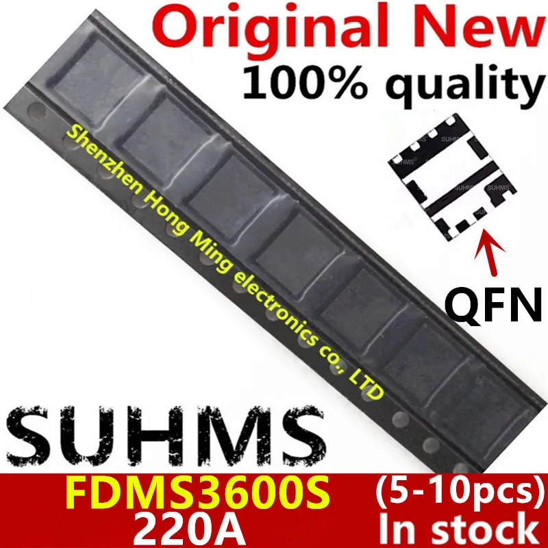 

(5-10 шт.) 100% новый набор микросхем FDMS3600S FDMS3600 220A 22OA QFN-8