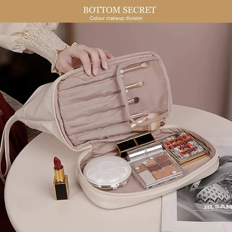 Cloud Makeup Bag Double-layer Portable Makeup Bag Portable Business Trip Toiletry Bag Toiletry Set Travel Storage Package