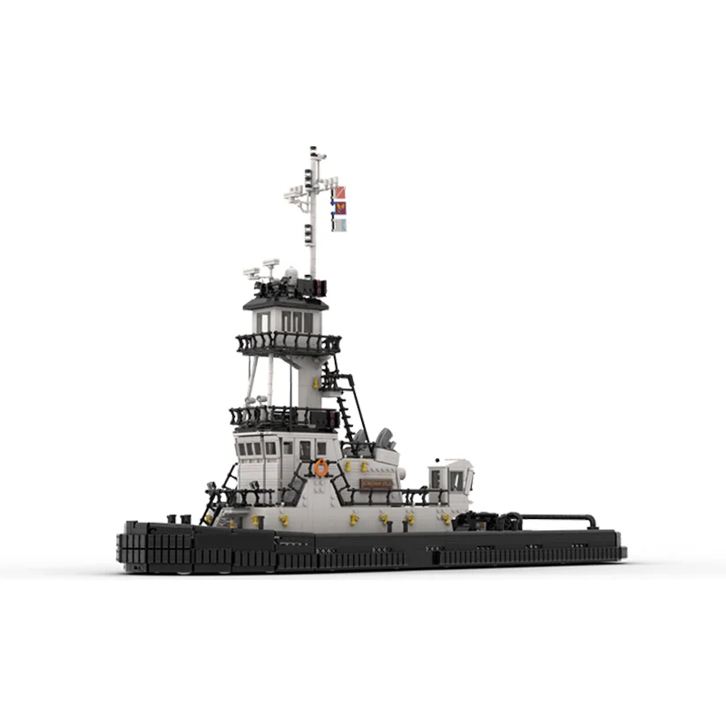 3622 pièces MOC luxe remorqueur modèle blocs de construction créatif technique bricolage assemblage briques jouets enfants et adultes cadeaux de noël