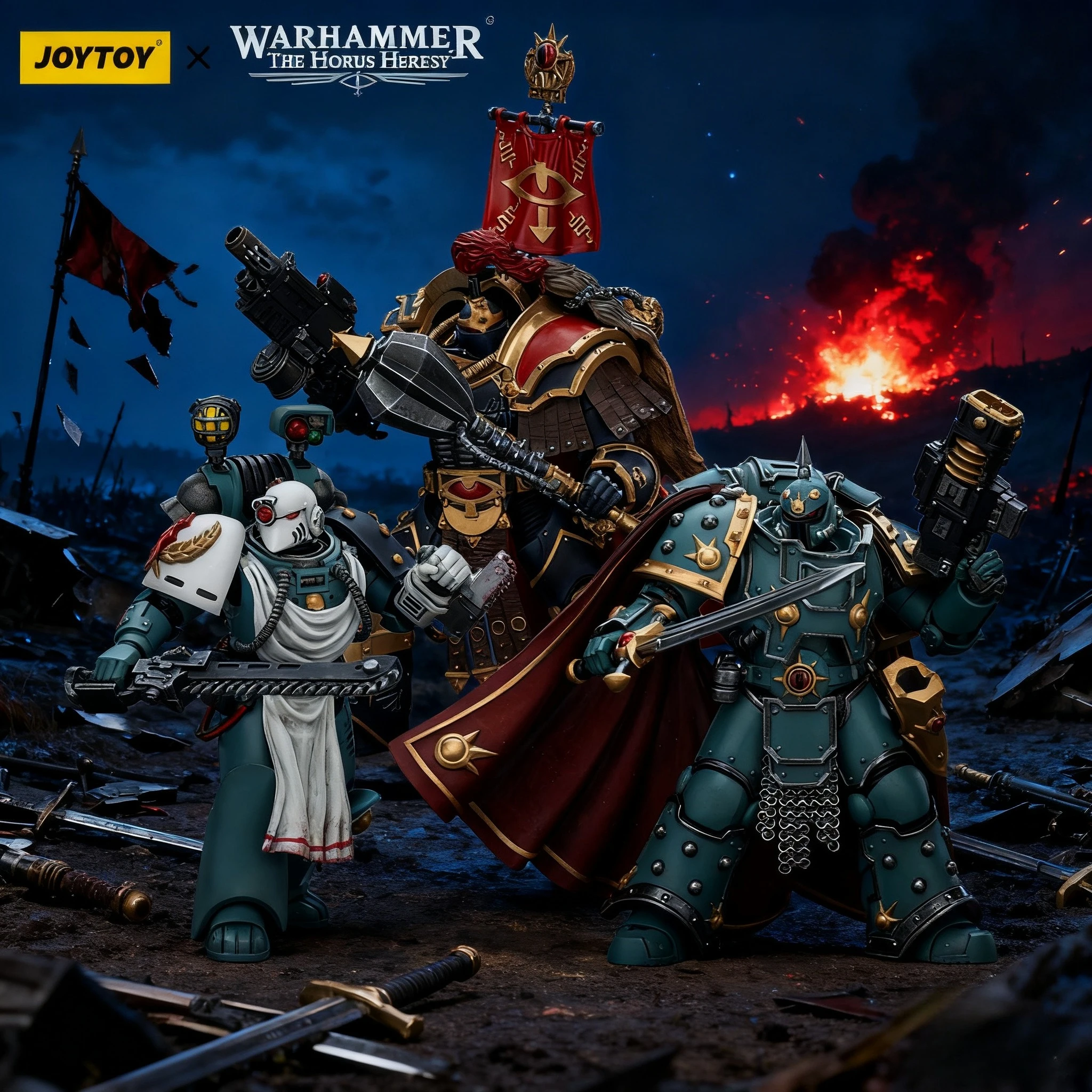 

JOYTOY Warhammer 30K 1/18 экшн-фигурка Сыны Гора Легион Чемпион Легион Кататракtii Преслятор Легион Аптекарь Модель Игрушки