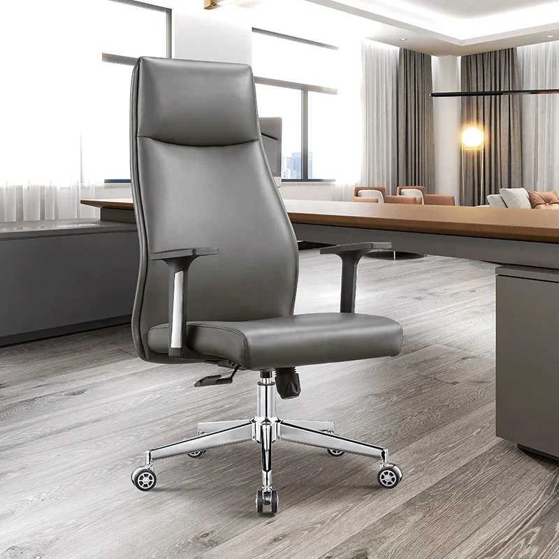 

Office Chair Business Swivel Chair Economical Boss Simple Comfortable Sedentary Backrest Chair Computer Study
