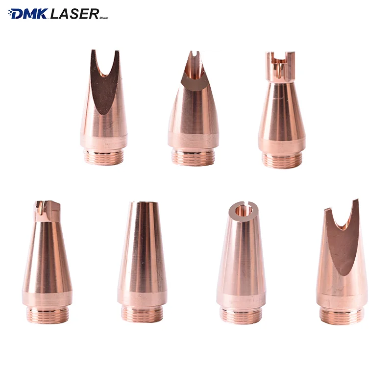 OSPRI Laser Welding Nozzle 35mm Length 13mm Thread Fiber Copper Nozzle For Ospri HandHeld Laser Welding Machine