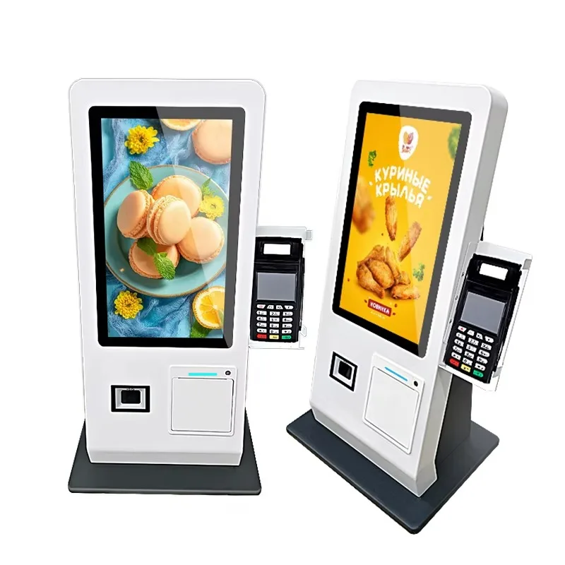 Self Service Ordering Payment Touch Screen Kiosk Self Pay Machine Kiosk for Chain Store Restaurant