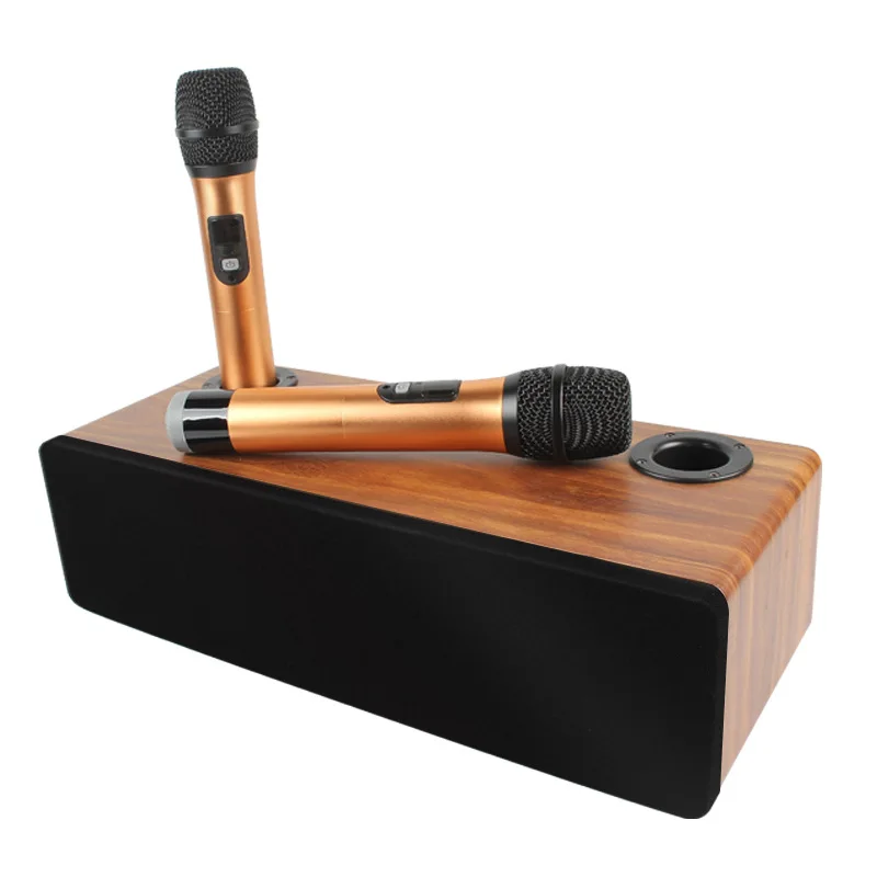 

Integrated bluetooth speaker, computer stereo with microphone, wireless home ktv stereo set