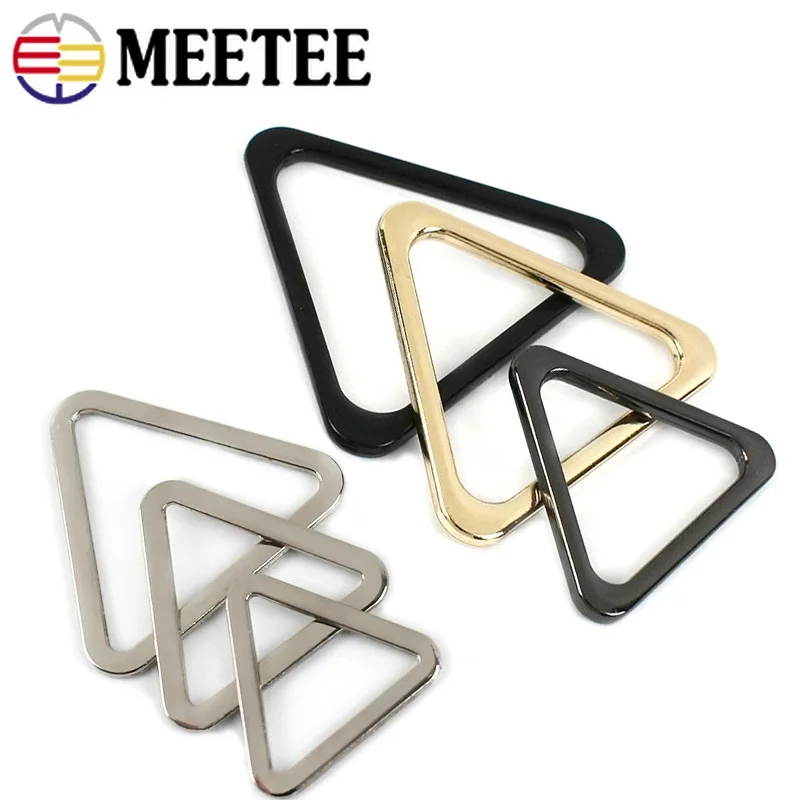 5/10Pcs 20/25/30/35/40mm Metal Ring Buckles Bag Strap Hooks Dog Collar Webbing Clasps for Clothes Belt DIY Hardware Accessories