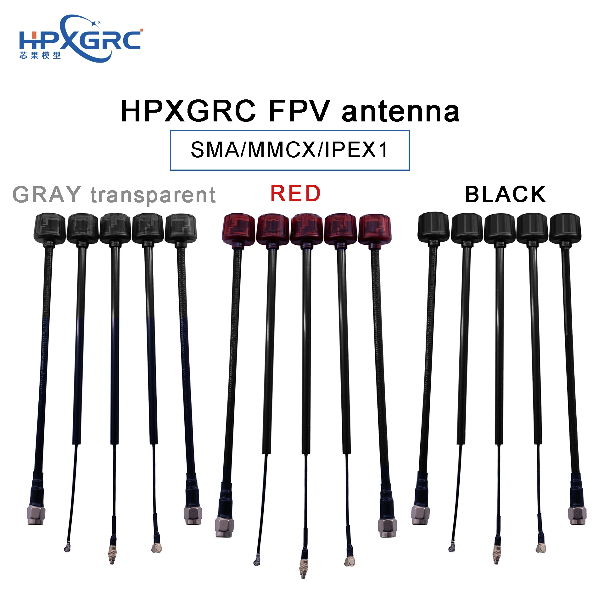 HPXGRC  5.8G FPV Antenna Long Version - RHCP for 5.2-6GHz RC Quadcopter Drone Freestyle DIY Parts