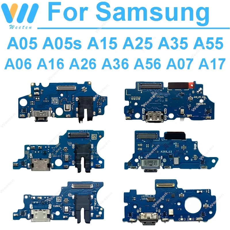 1 Stück USB-Lademodul für Samsung A05 A15 A25 A35 A55 A06 A16 A26 A36 A56 A07 A17 – Schnelles USB-Ladegerät Dock-Ladeplatine Ersatzteile