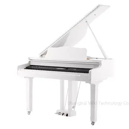 Piano à queue de bébé blanc numérique professionnel haut de gamme, style Kawai K chinois, adapté pour hôtel, bar, villa, nouveauté