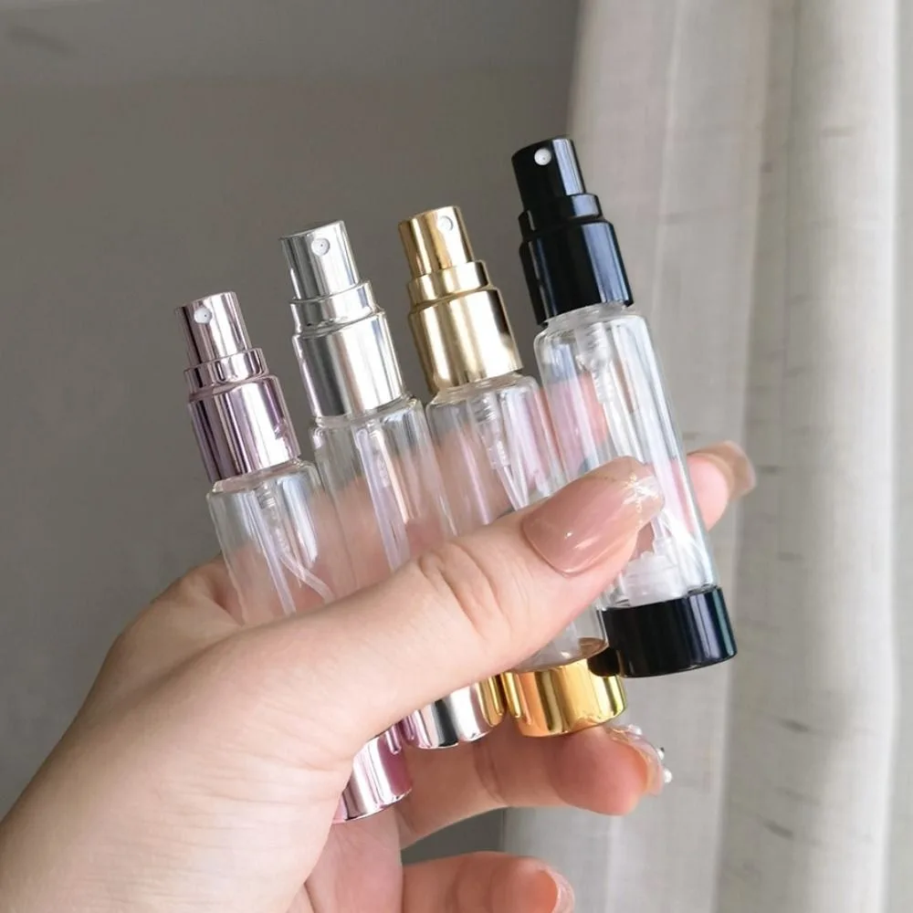 8ml Glass Bottom Filling Refillable Perfume Atomizer for Travel Cologne Atomizer Spray Bottle Fine Mist Luxury Gift Fragrance