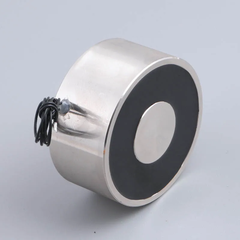 Suction 0.3~120KG Electromagnet DC 12v Electromagnetic Closed Solenoid Small Electro Magnet 24V Coil Electric Imans 12/24 Volt