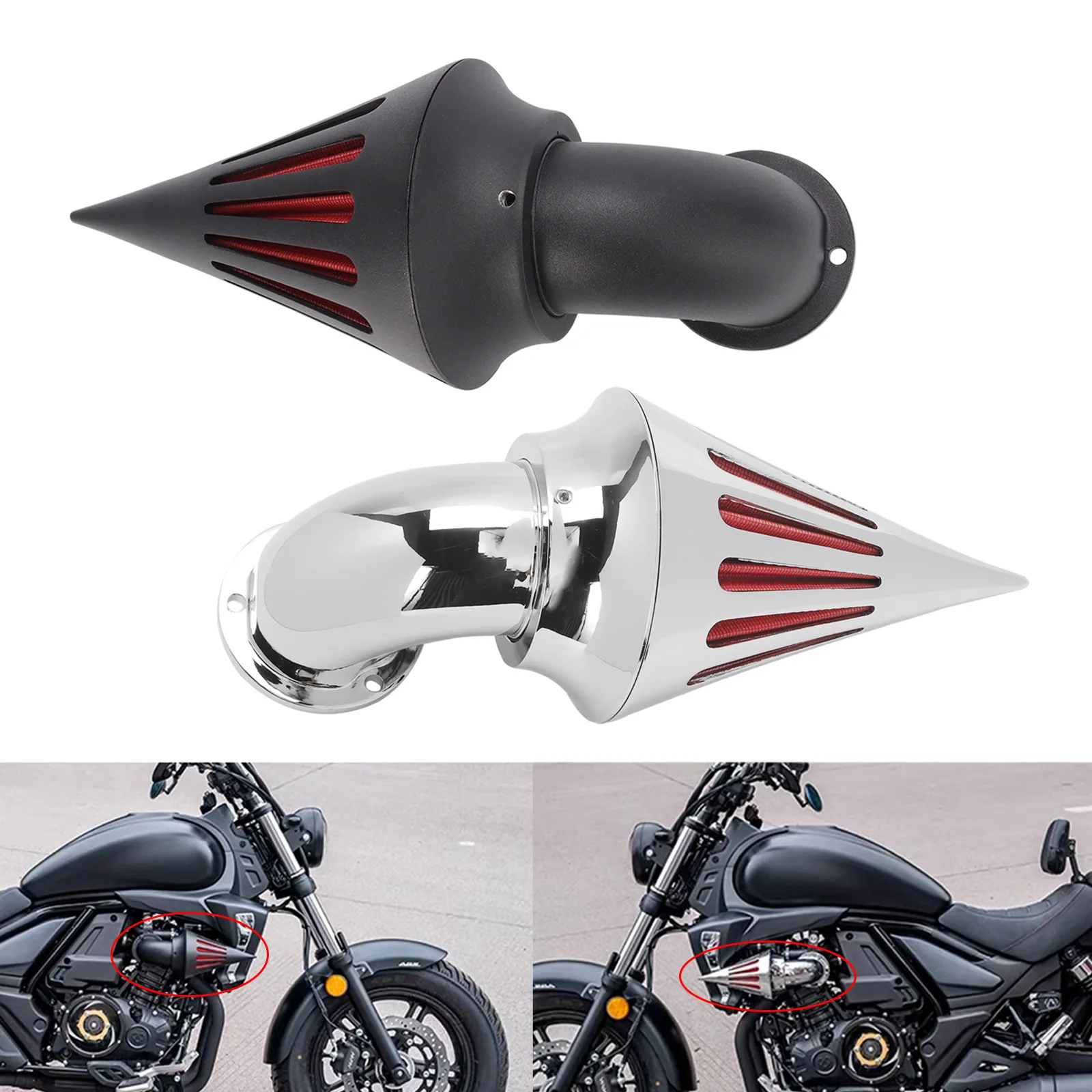 

Motorcycle Modified Air Filter for Harley CV Sportster XL 883 R 1200 Lo