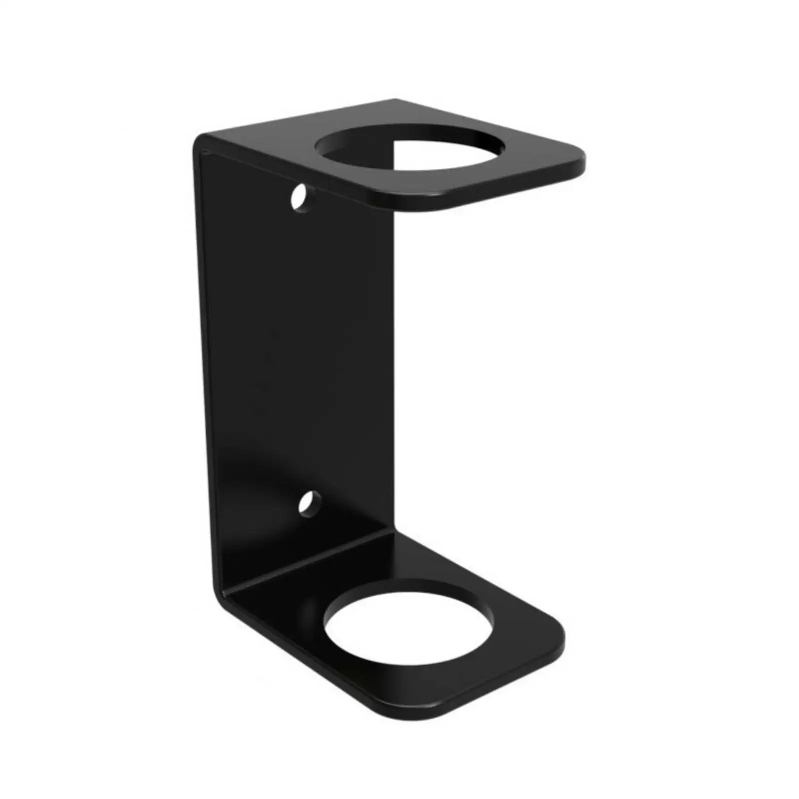Single Barbell Wall Mount Steel Holder Vertical Bar Storage Rack for Home Gym Tight Space