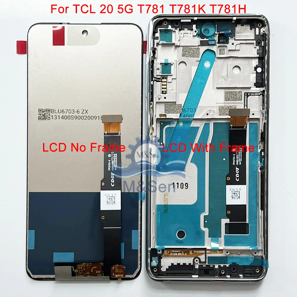 Coperchio Posteriore Sostitutivo Per TCL 20 5G (modelli T781, T781K, T781H) – Ricambio Originale Compatibile