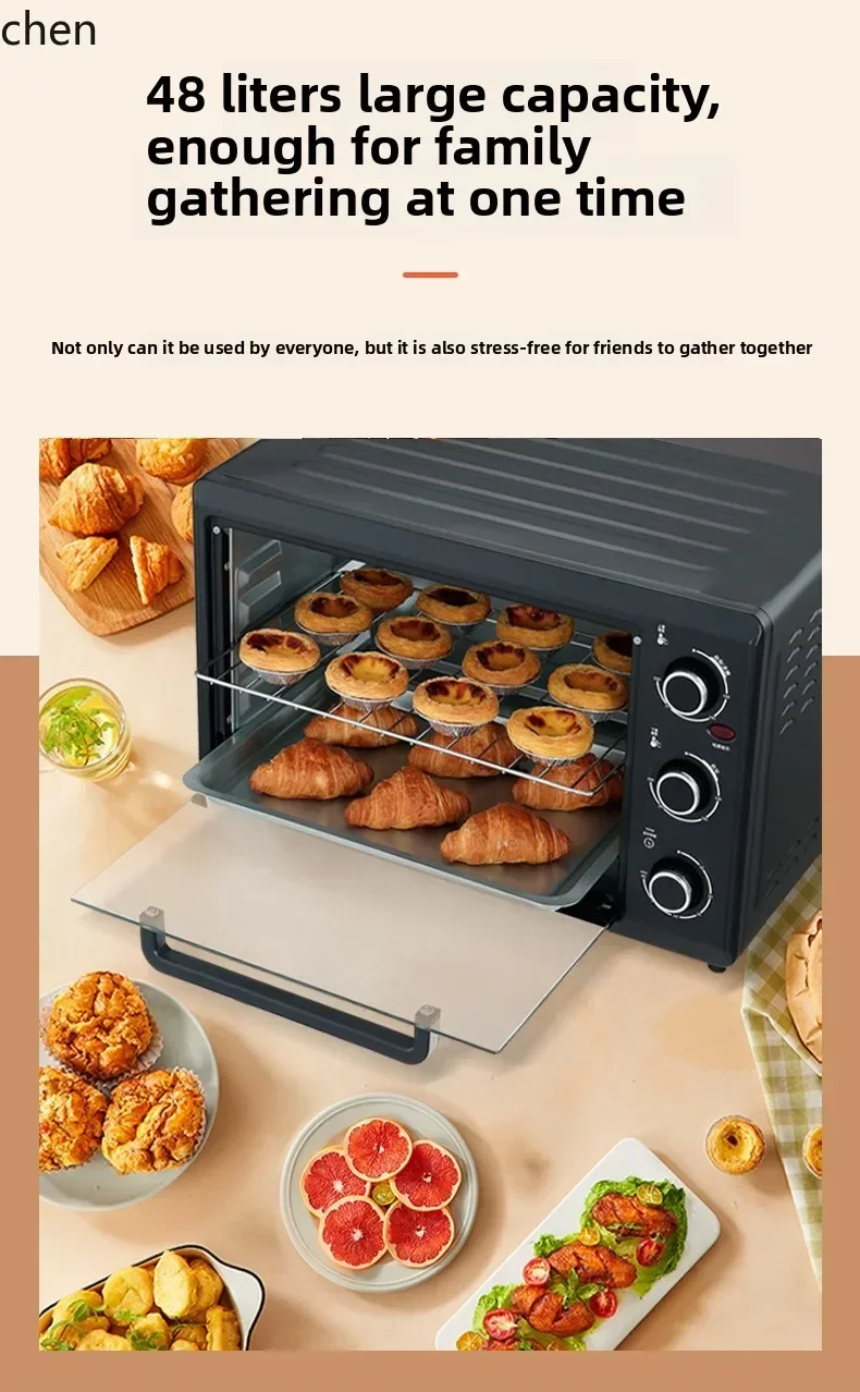 cc26 oven 48-liter large-capacity electric oven for household small baking is multi-functional