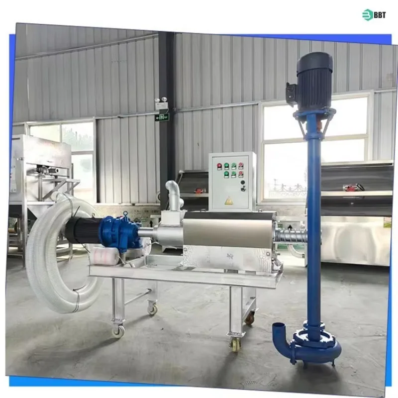 

Automatic Farm Machinery Equipment for Poultry Waste Screw Extruder Pig Manure Solid Liquid Separator Pump Bearing