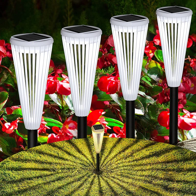 

LED Solar Lawn Light Waterproof Outdoor Garden Light Umbrella-shaped Lawn Lights for Yard Garden Path Decor