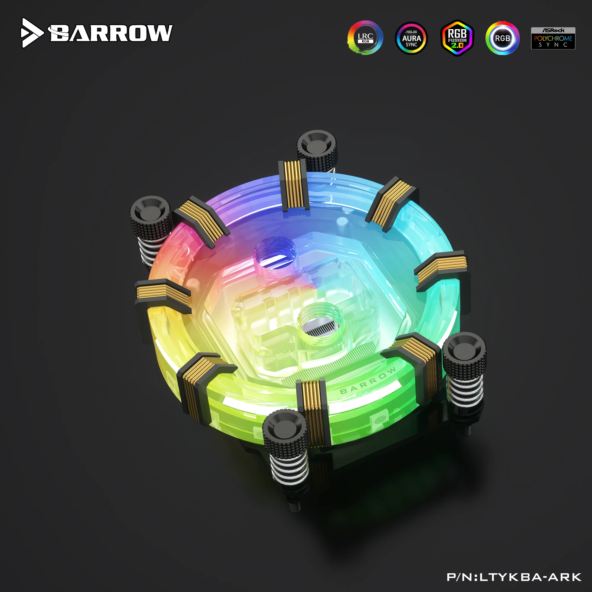 Barrow RGB LRC 2,0 CPU Flüssigkeit Wasser Kühlung Block Kühler für AMD LTYKBA-ARK