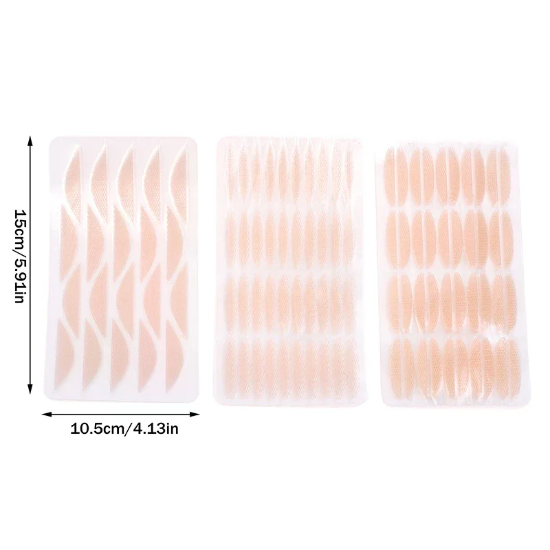 10Sheets Invisible Eye-Lifting Sticked Double Eyelid Lift Tape Sticker Eyelid Patches Beauty Tool Spray Water Instant Adhesive