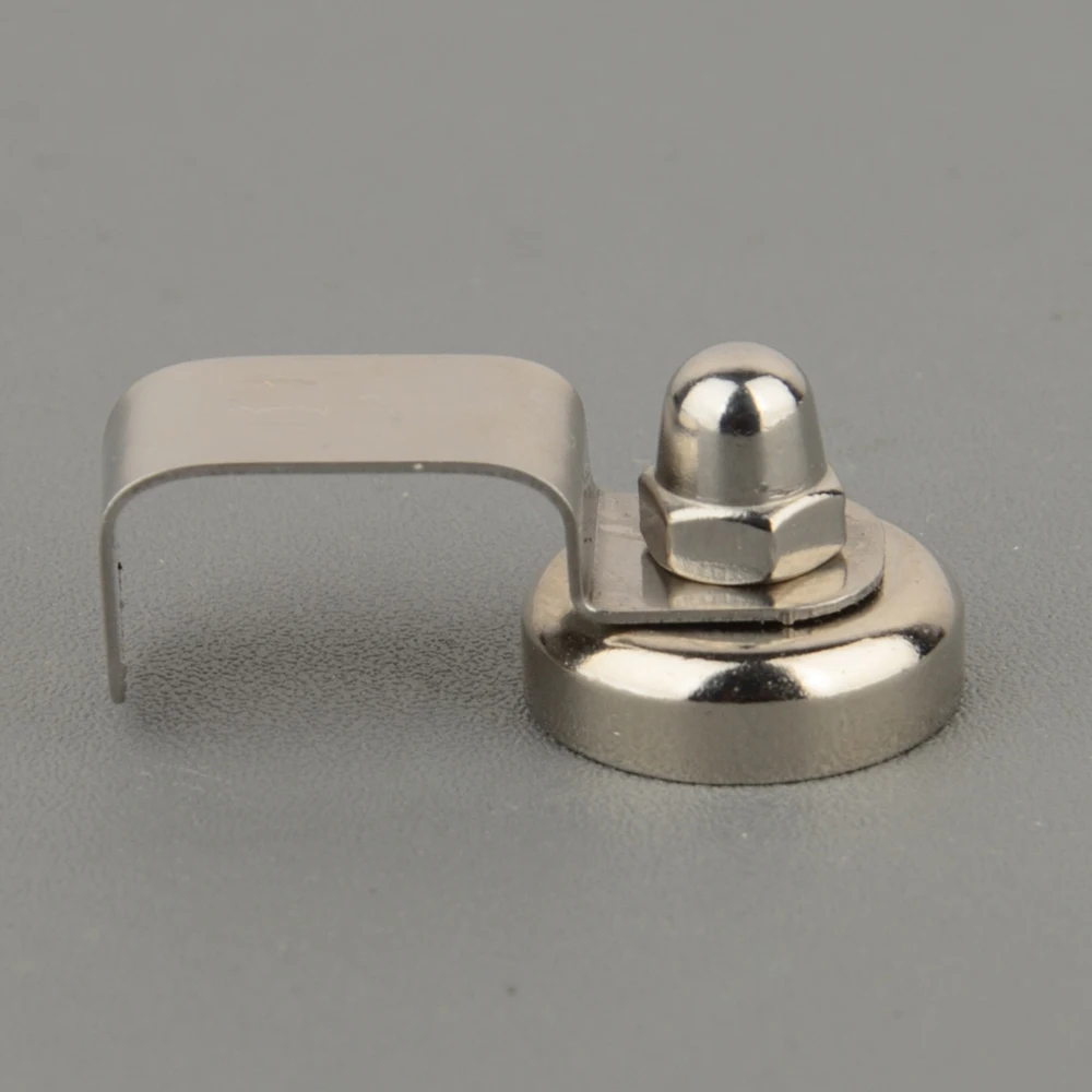 Magnetic Cable Clips Silver Steel Cup Cable Mounting Magnets Cord Organizer Clips  Smart Cable Holder