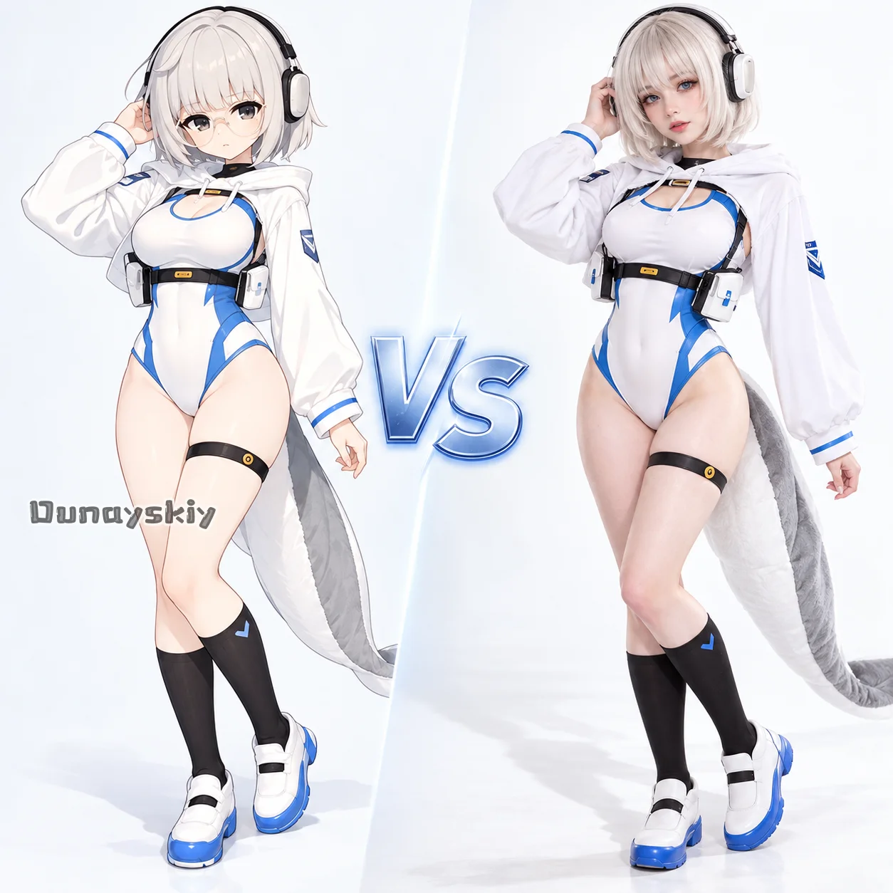 Anime Cosplay Jumpsuit - Юбами Котоне ​ Косплей-костюм Blue Archive