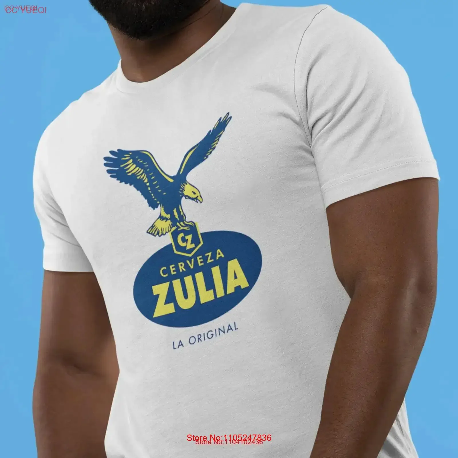 Camiseta Cerveza Zulia La Original Logo Beer Hecho en Venezuela Maracaibo Bien Fria vintage Lavada Unisex Hombre Casual Ligeramente Desgastada