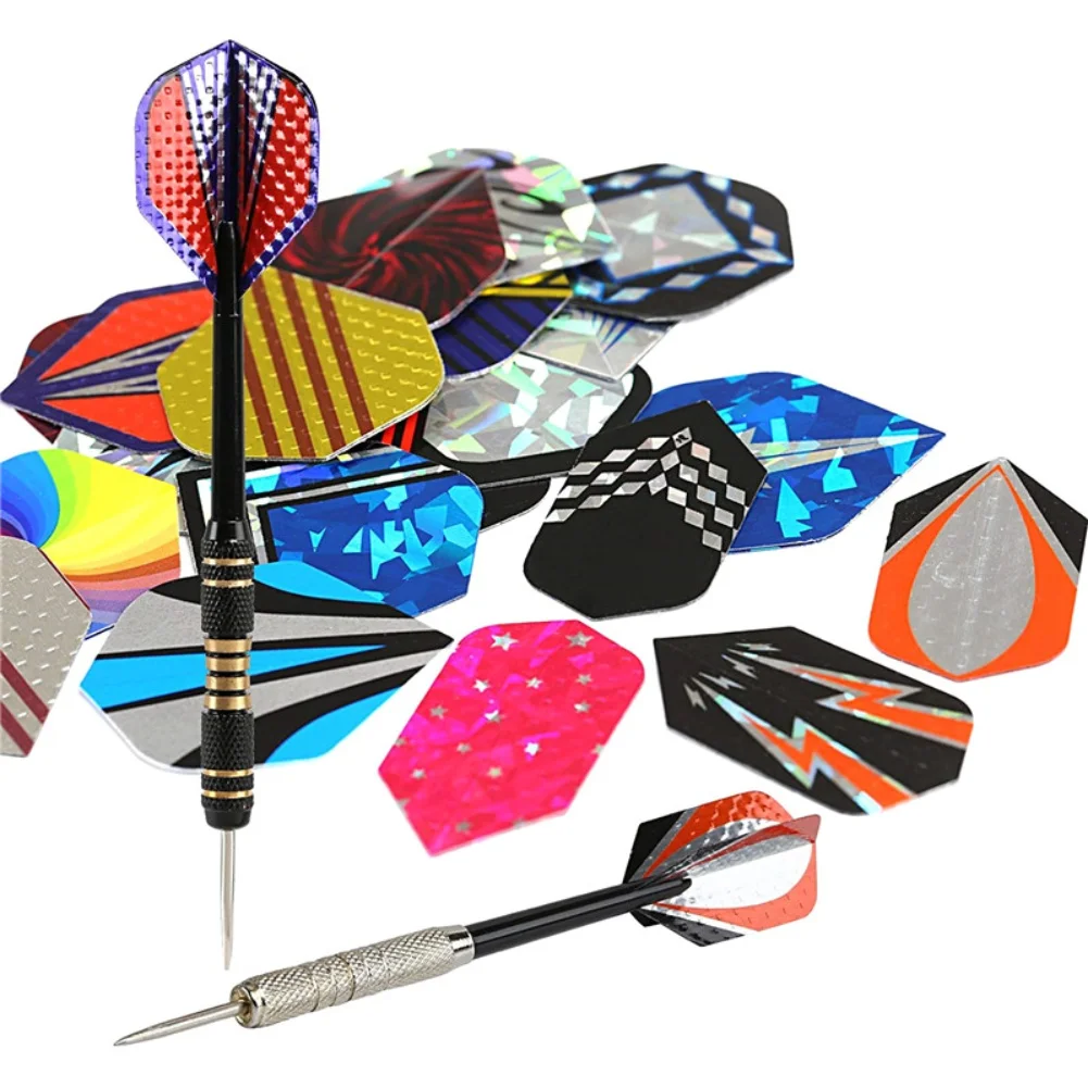 15-30Pc Beautiful Reflective Lasers Darts Wing Set Darts Flight High Quality Durable Pvc Nice Flights Set Professional Accessory