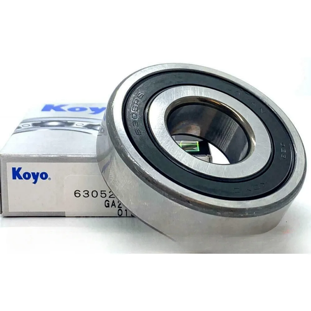 

KOYO 6305 2RS C3 Deep Groove Ball Bearings, Rubber Sealed 25x62x17 mm