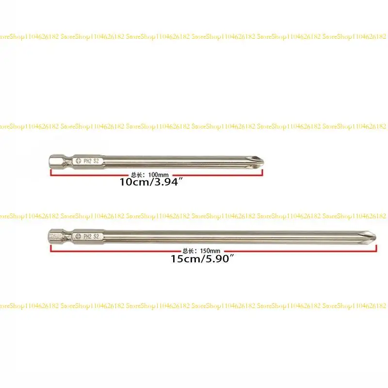 

Q2Q4 30 Pcs S2 Screwdriver Bit Set Security Bit Set Long Screwdriver Bits Slotted for Cross Square Torx Bits with