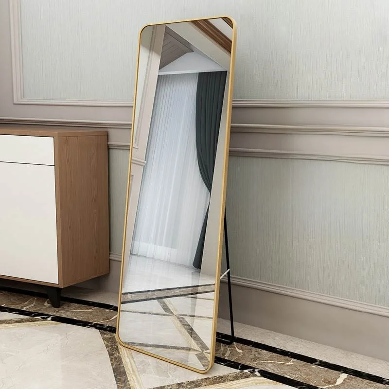 

Напольное зеркало в полный рост для девичьей спальни, настенное, 3D, винтажное, для примерки, стоячее, для дома, общежития, декоративное