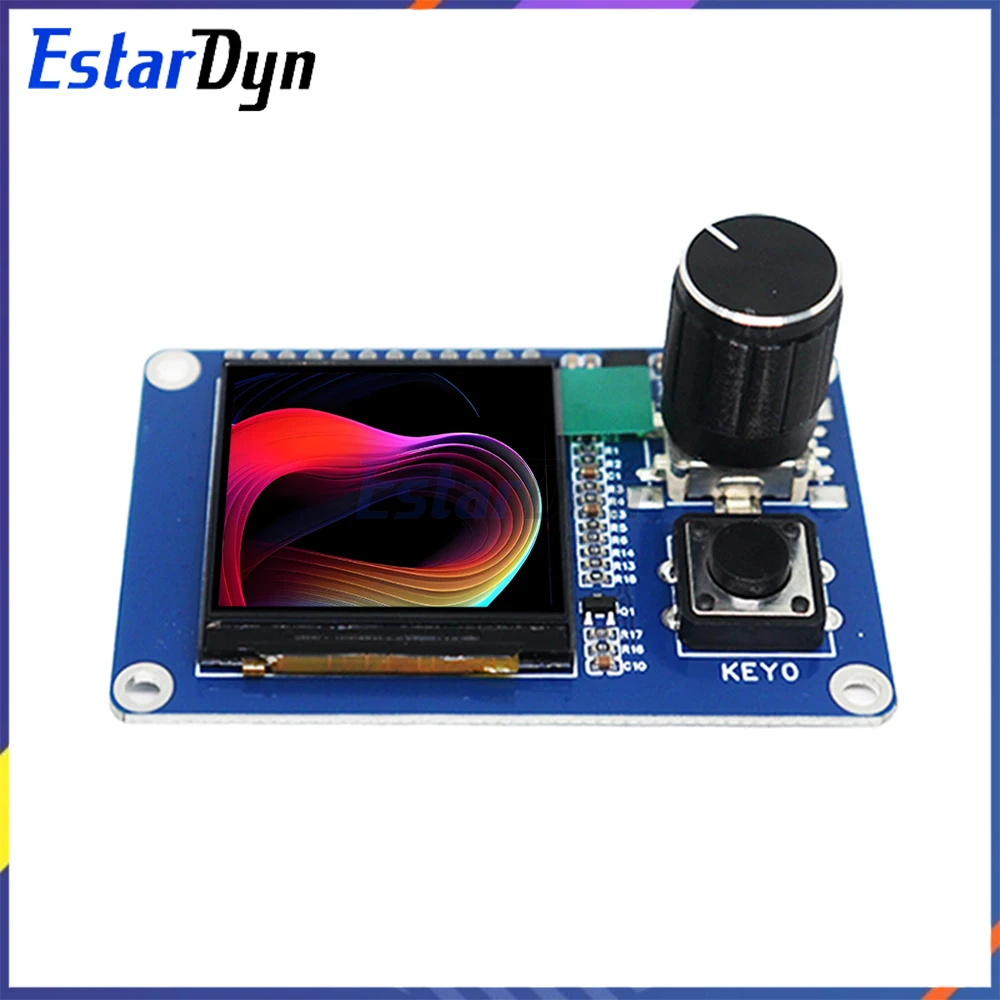 1.54 inch TFT LCD Display Module with EC11 Rotary Encoder Button, IIC/I2C SPI Interface 240x240 for Arduino ESP32 ESP8266 DIY