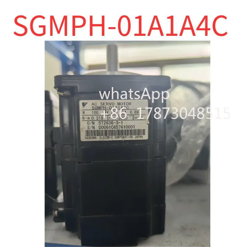 

Б/у Серводвигатель SGMPH-01A1A4C тест ОК