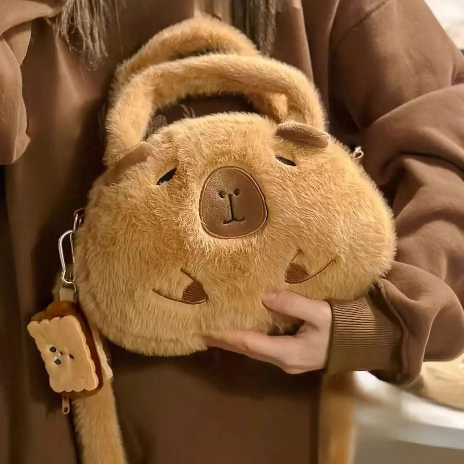 

Capybara Crossbody Bag Lightweight Travel Purse for Party Commuting Vacation