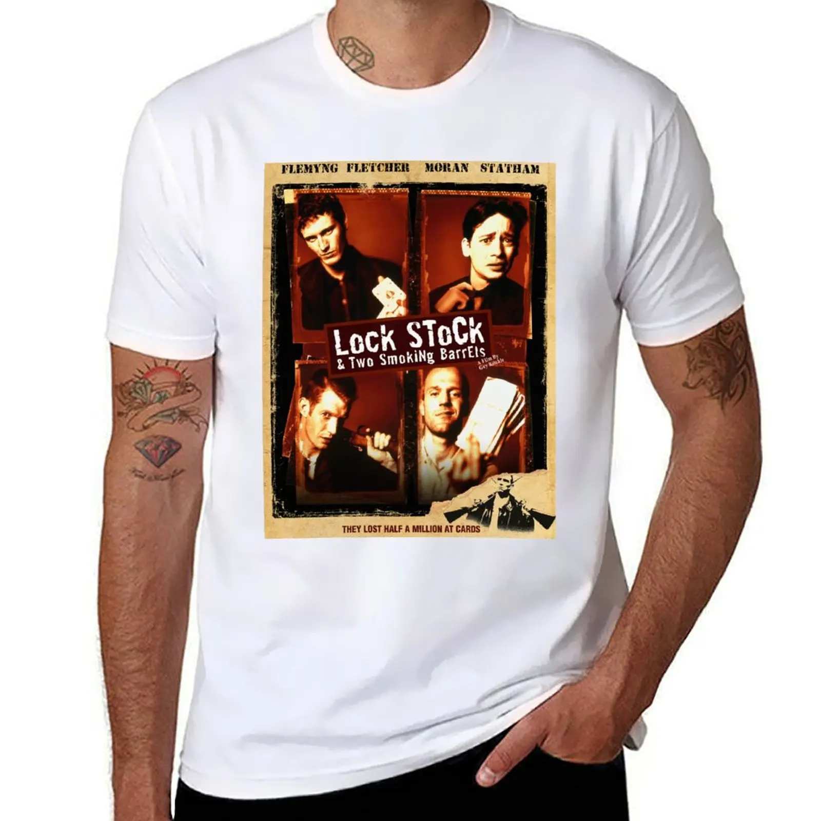 

Lock Stock and Two Smoking Barrels T-Shirt anime tshirt t shirts for man graphic tees T-Shirt
